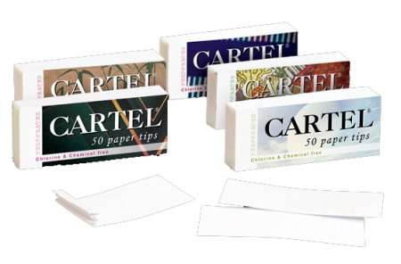 Сигарет.фильтры CARTEL бумажные 60x25 mm (x50 листов) фото