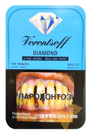 VORONTSOFF- PREMIUM - Diamond метал банка - 100 гр фото