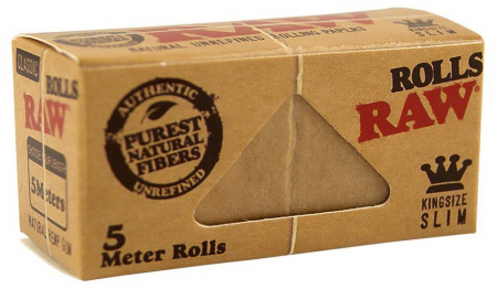 Сиг.бумага RAW ROLLS CLASSIC SLIM рулон 5 м фото