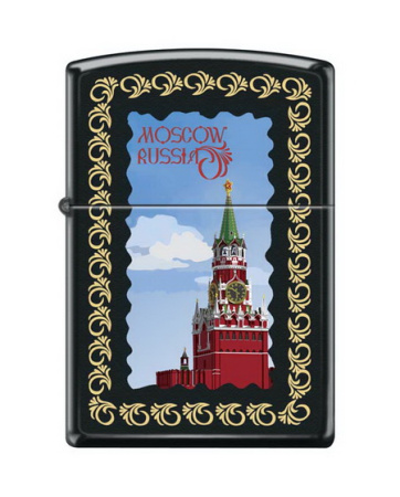 Зажигалка Зиппо Z218 MOSCOW KREMLIN FRAMED фото