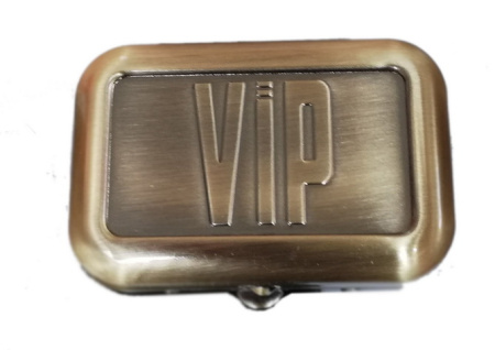 11540 Пепельница карманная "VIP" "латунь" фото