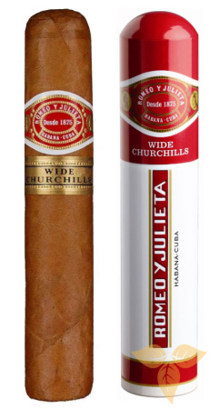 Сигары R.y J. WIDE CHURCHILLS Tubos (1 шт.) фото
