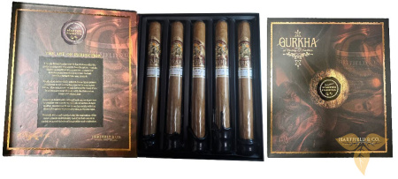 Сигары Гурка Бурбон Коллекшн Черчилль Натурал (Набор 5 шт.) фото