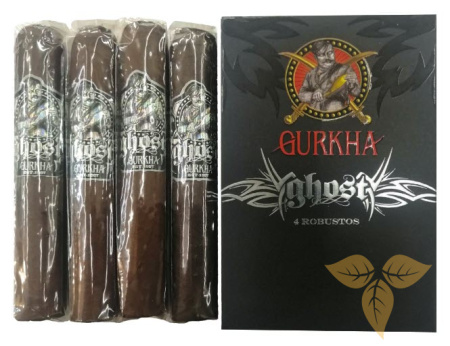 Сигары Гурка Гоуст Робусто (Набор 4 шт.) фото
