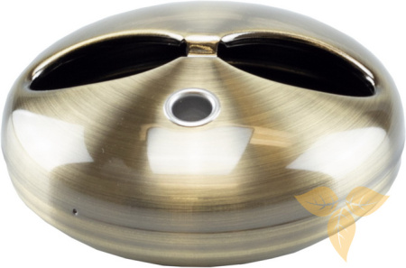 11588 Пепельница металлическая "Инопланетянин" "серый никель" фото