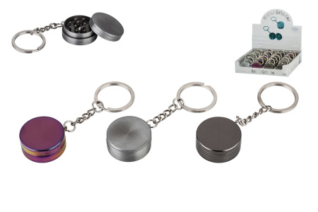 340153A Измельчитель для табака на брелоке (2 части, диам. 30мм) фото