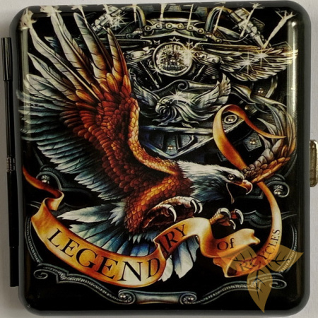 03512 Портсигар FARO д/20 сиг 80мм, "Орел 3" фото