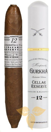 Сигара Gurkha Cellar Reserve 12 Year Platinum Tubos (1 шт.) фото