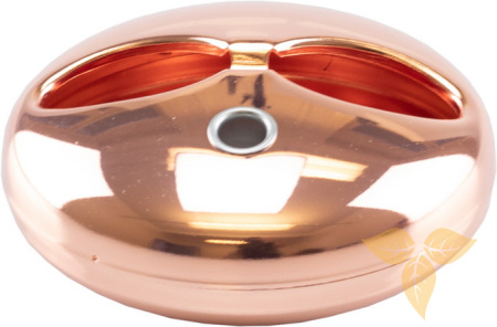 11584 Пепельница металлическая "Инопланетянин" "розовое золото" фото