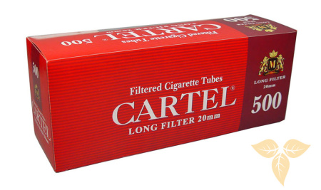 Сигарет.гильзы CARTEL LONGFILTERS (500шт) фото