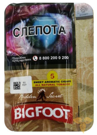 Сигариллы Big Foot Sweet Aromatic (5 шт.) фото