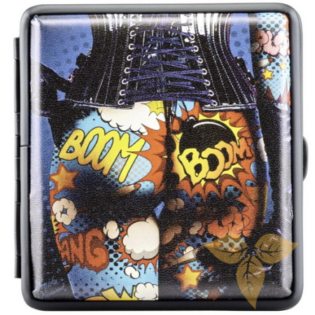 21468 Портсигар FARO д/20 сиг 80мм, ПВХ "Тату 1" фото