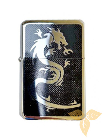 03185 Зажигалка бензиновая FARO Z16 "Dragon black" фото