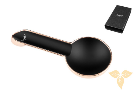 421007 Пепельница для 1-й сигары металл черная/золотая фото