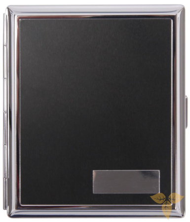 06370 Портсигар д/20 сиг, хром , 80 мм фото