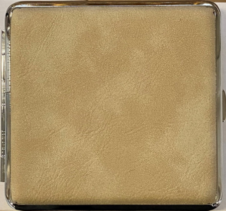 24036 Портсигар FARO д/20 сиг 80мм, бежевый фото