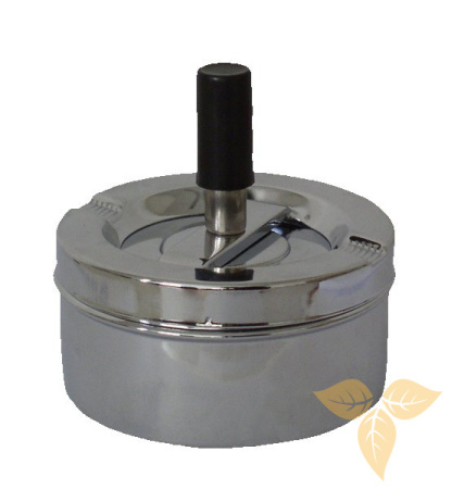 22300 Пепельница вращающаяся хром 90 мм фото