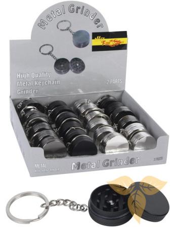 31215 Измельчитель для табака металл брелок (2 части) фото
