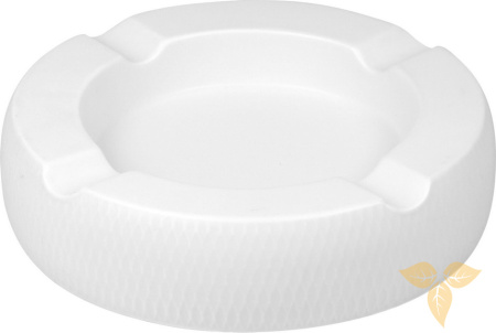 523062 Пепельница для 4-х сигар керамическая белая 5х20 см фото