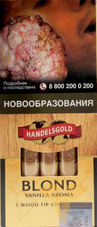 Сигариллы Handelsgold Vanilla Wood Tip-Cigarillos фото