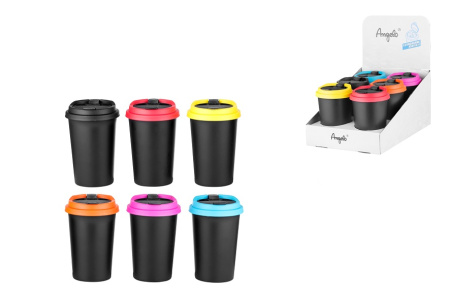 405140 Пепельница пластиковая д/авто 6 цветов фото