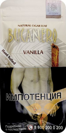 Сигариллы Bucanero Vanilla 5x10 фото