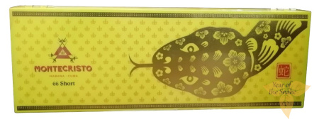 Сигариллы Montecristo Short 66 Year of the Snake Limited Edition (Woodbox) (Упаковка 66 шт.) фото