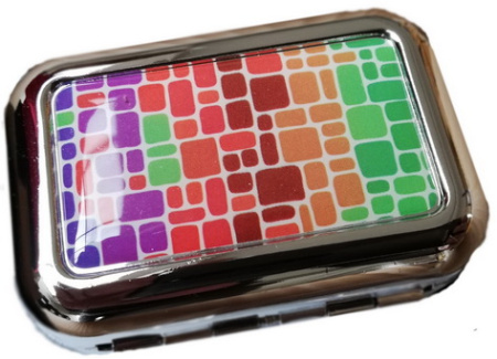 11557 Пепельница карманная "Epoxy Colors" фото