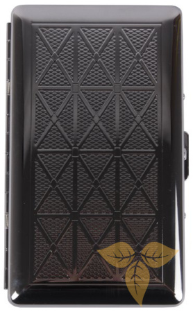 06323 Портсигар д/14 сиг, суперслим, хром, 100 мм фото