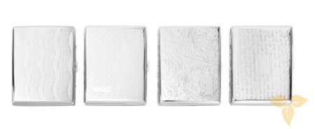 806110 Портсигар ANGELO д/20 сиг, хром100мм фото