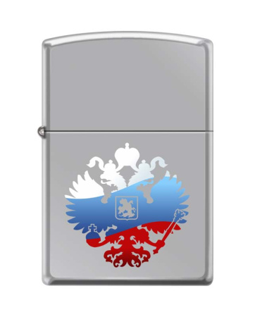 Зажигалка Зиппо Z250 RUSSIAN COAT OF ARMS Двуглавый орёл фото